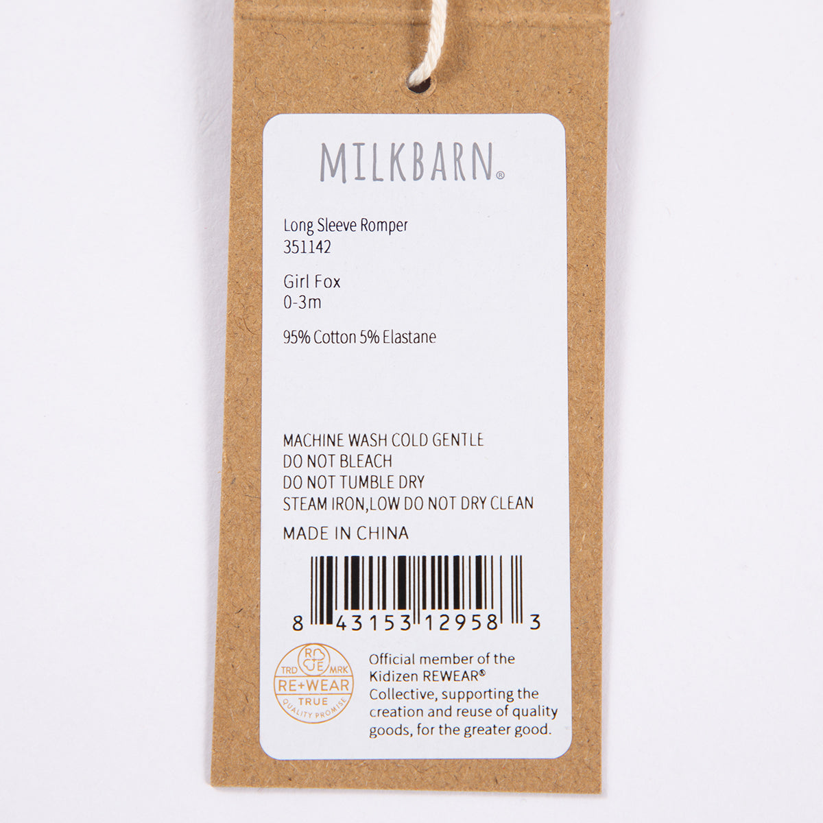 Milkbarn Kids Cotton+Spandex Stretch Button Romper baby Apparel Pajama in Girl Fox fabric Picture