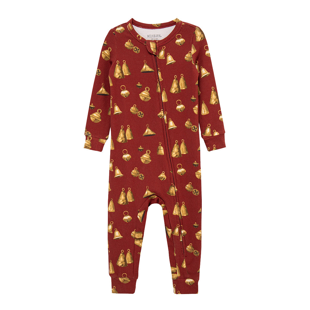 Vintage Bell Brushed Zipper Pajama