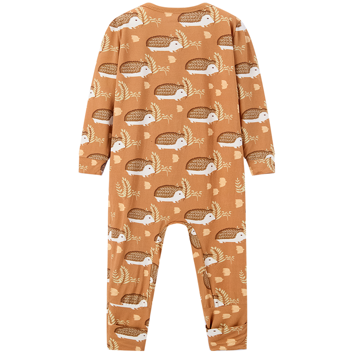 Luxe Stretch Convertible Footed Romper Hedgehog