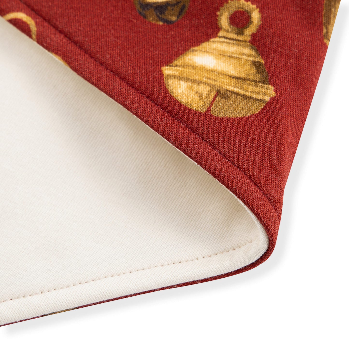 Vintage Bell Brushed Kerchief Bib