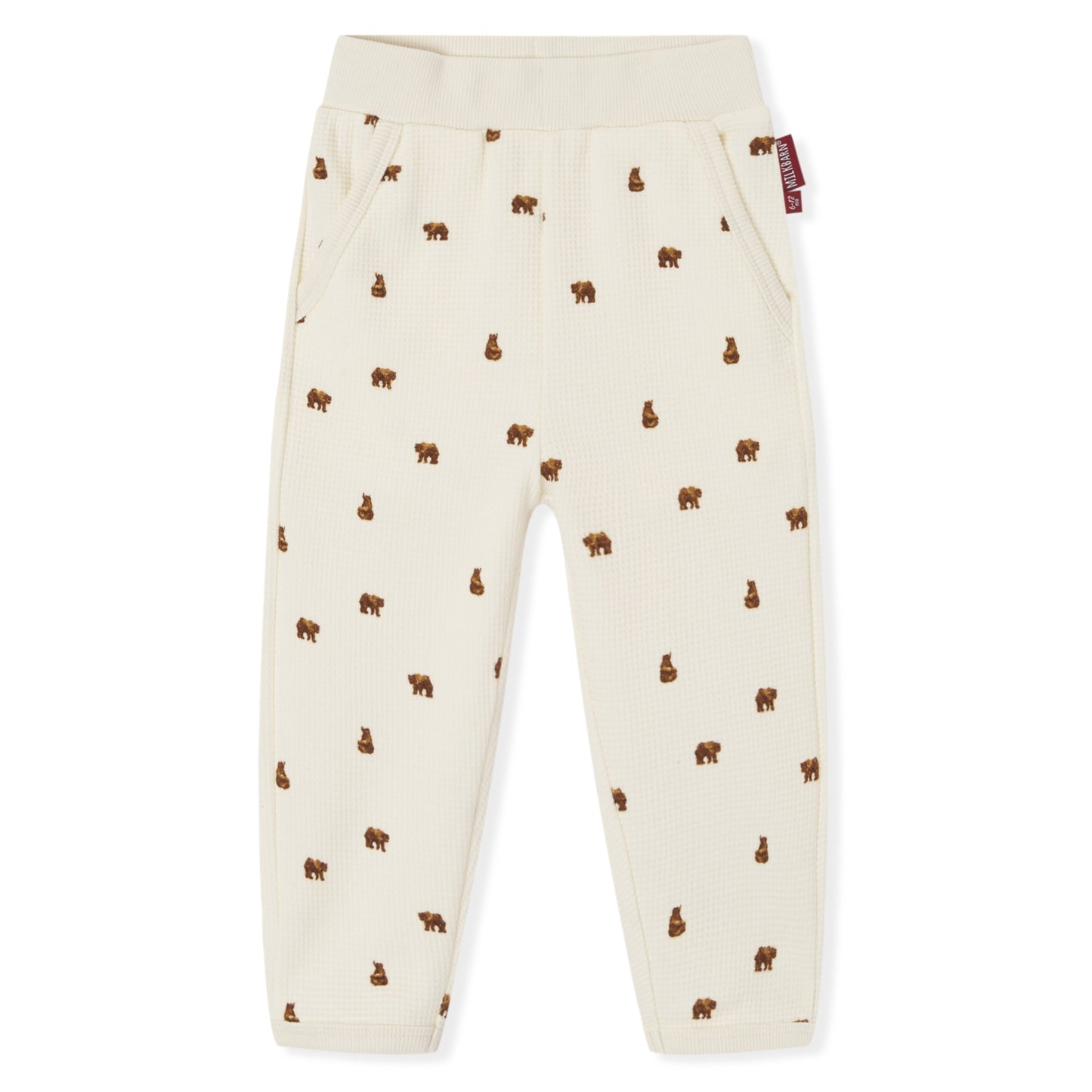 Little Bear Waffle Knit Sweatpants