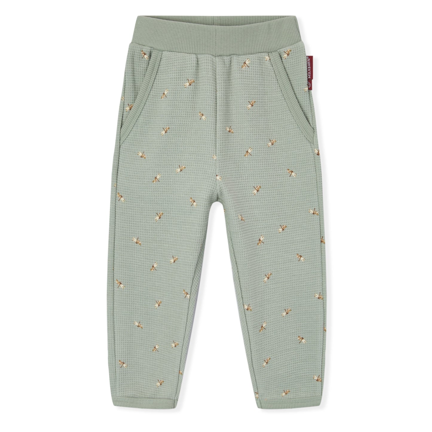 Dragonfly Waffle Knit Sweatpants