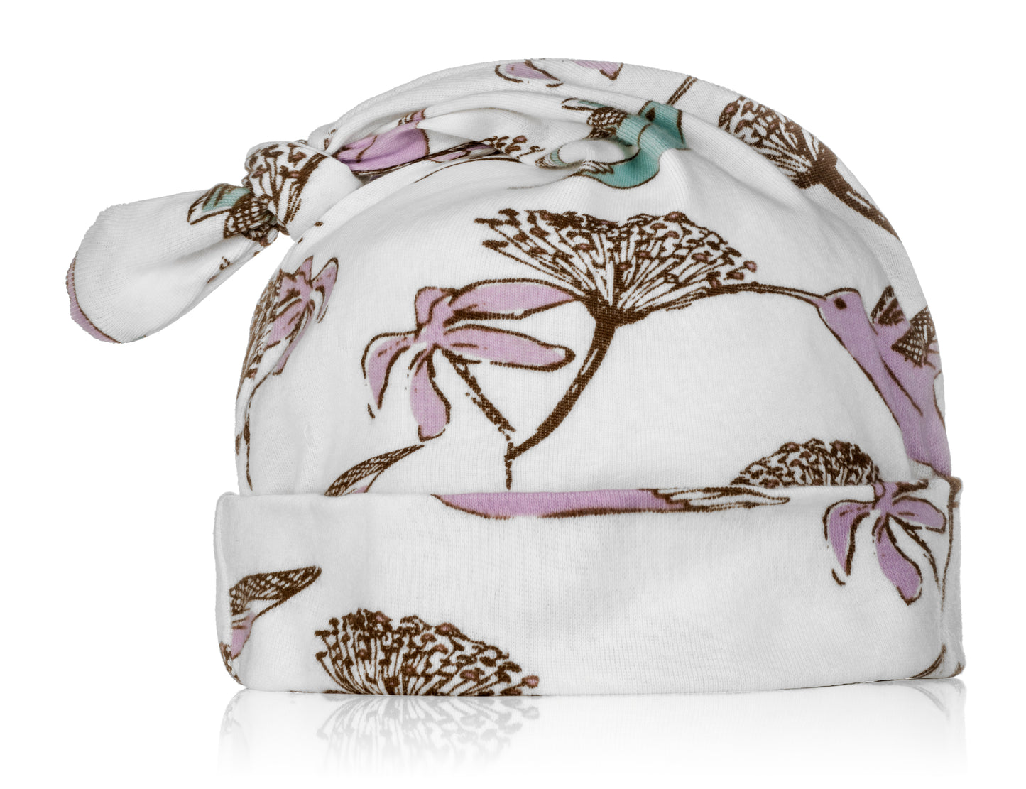 Hummingbird Organic Knotted Hat