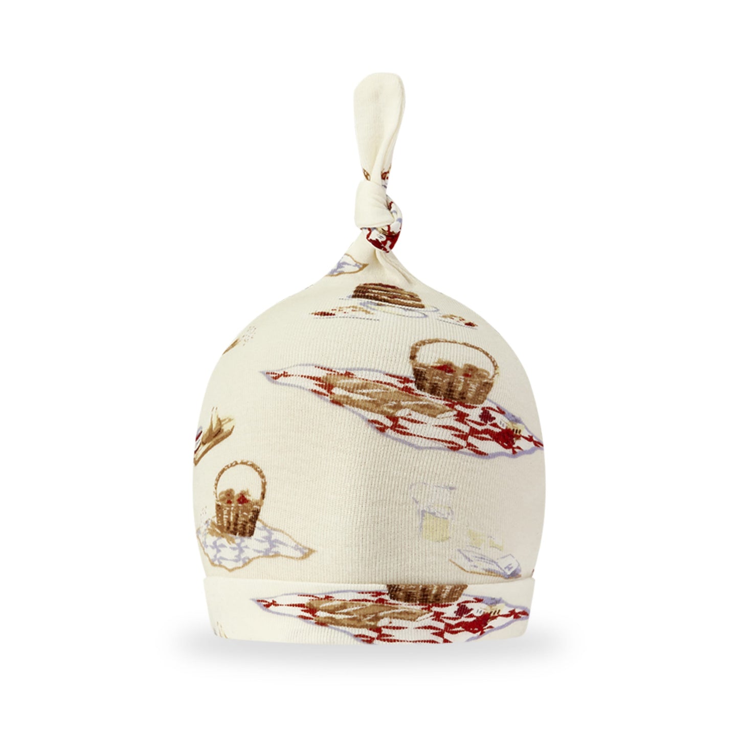 Picnic Organic Cotton Knotted Beanie Hat