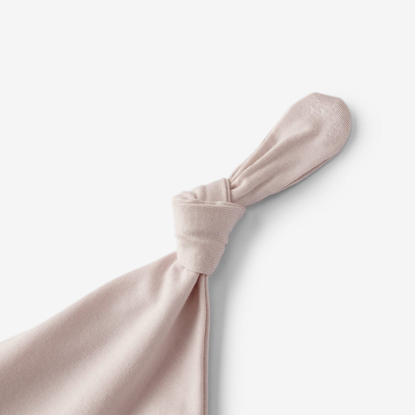 Sepia Rose Luxe Solid Knotted Beanie Hat