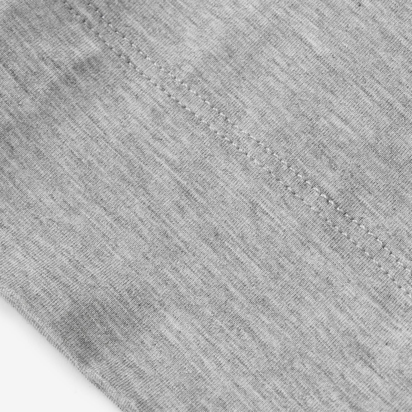 Grey Melange Luxe Solid Knotted Beanie Hat
