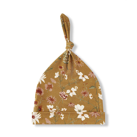 Wildflower Luxe Stretch Knotted Beanie Hat