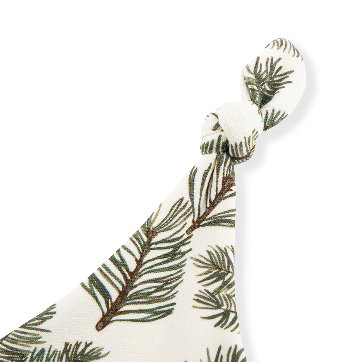 Pine Brushed Knotted Beanie Hat