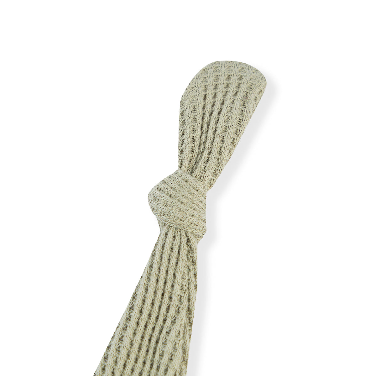 Tea Waffle Knotted Beanie Hat