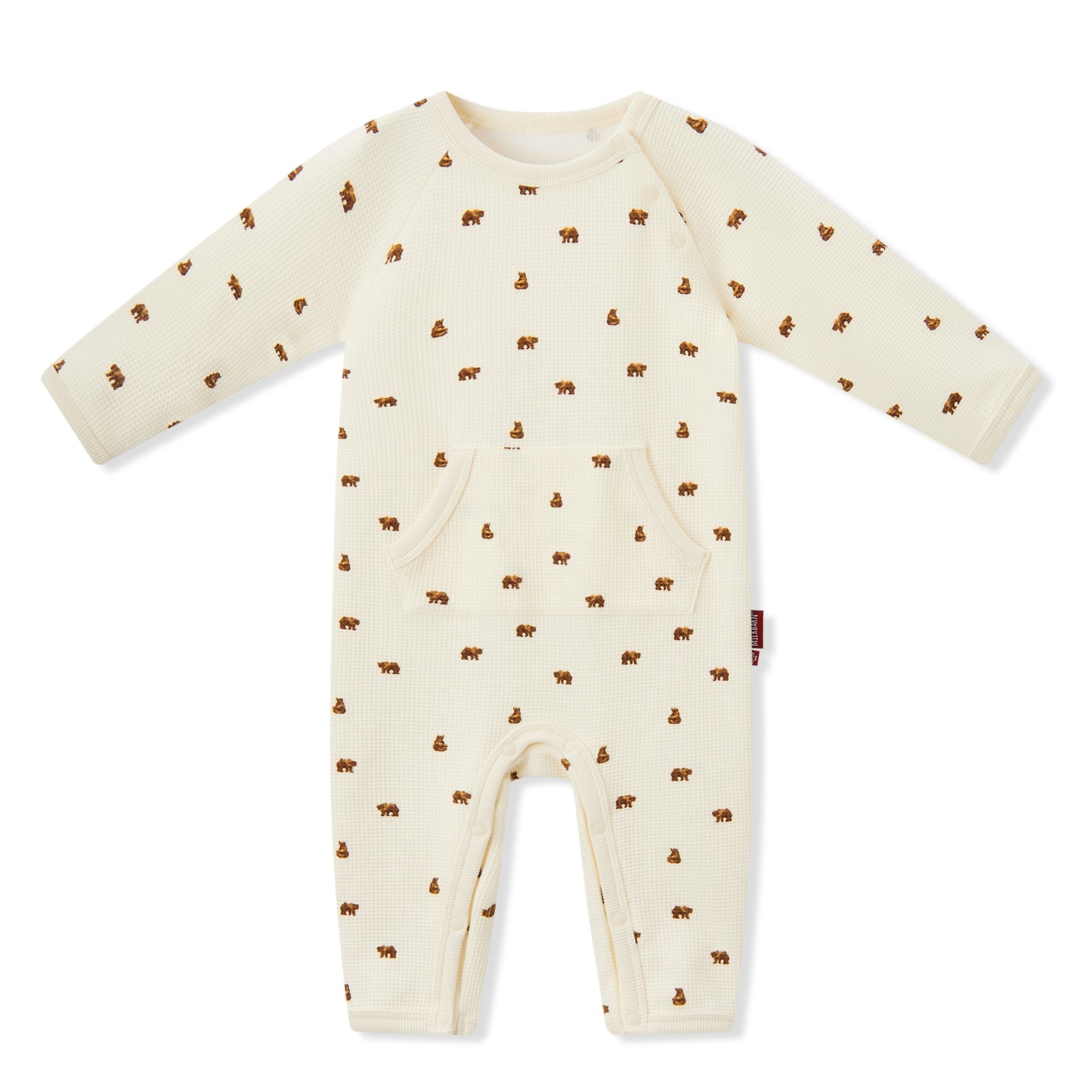 Little Bear Waffle Knit Jumpsuit
