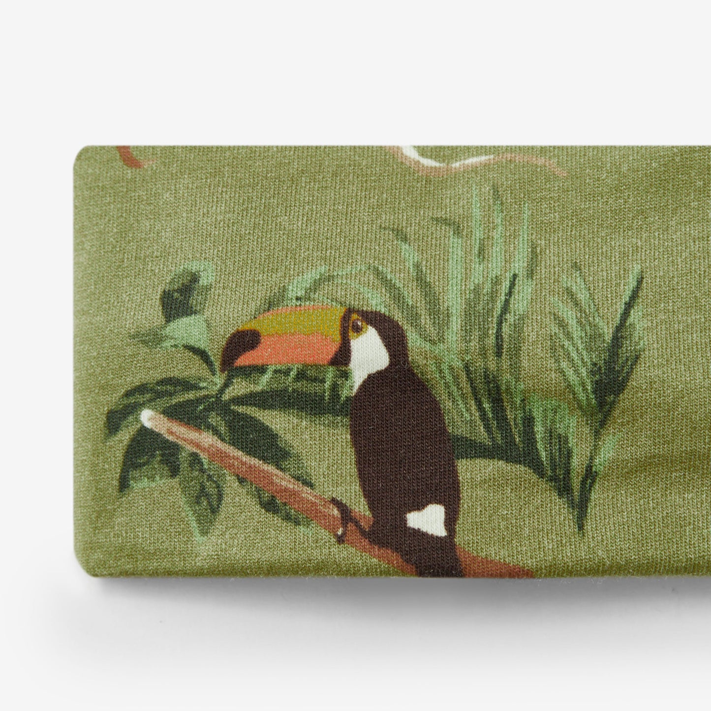 Toucan Cotton Stretch Knotted Headband