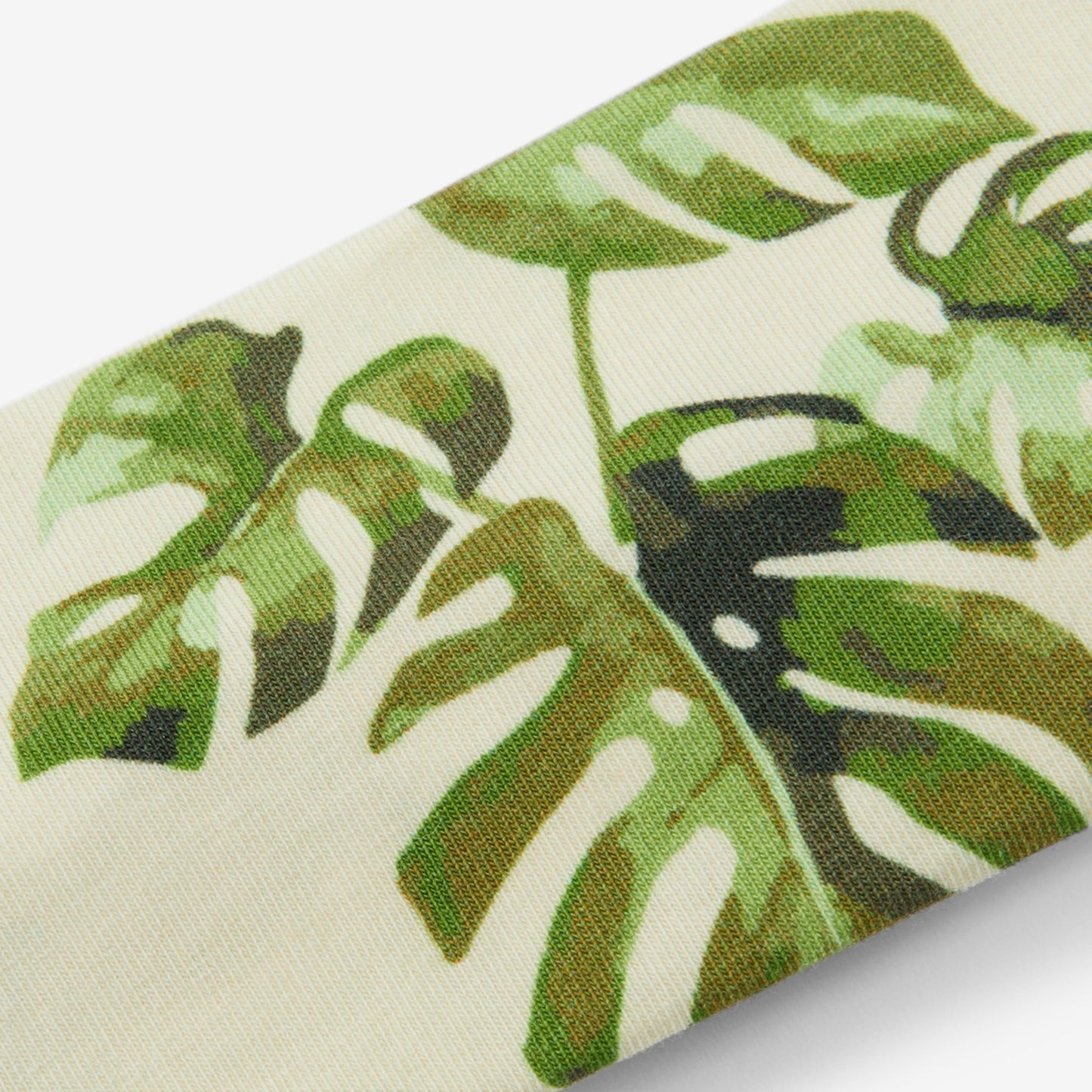 Island Leaf Cotton Stretch Knotted Headband