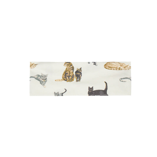 Cat Cotton Stretch Knotted Headband
