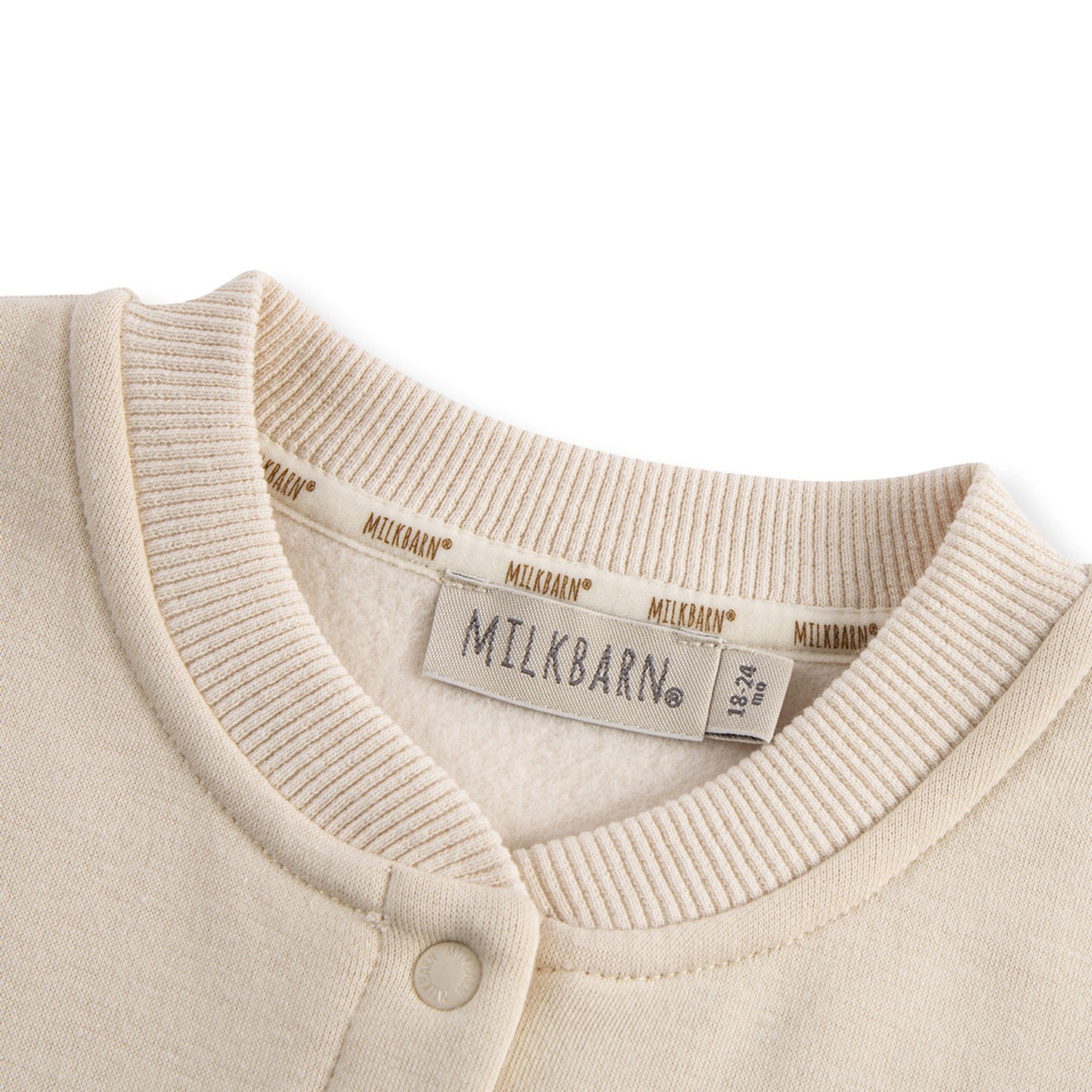 Parchment Cozy Snap Jumper