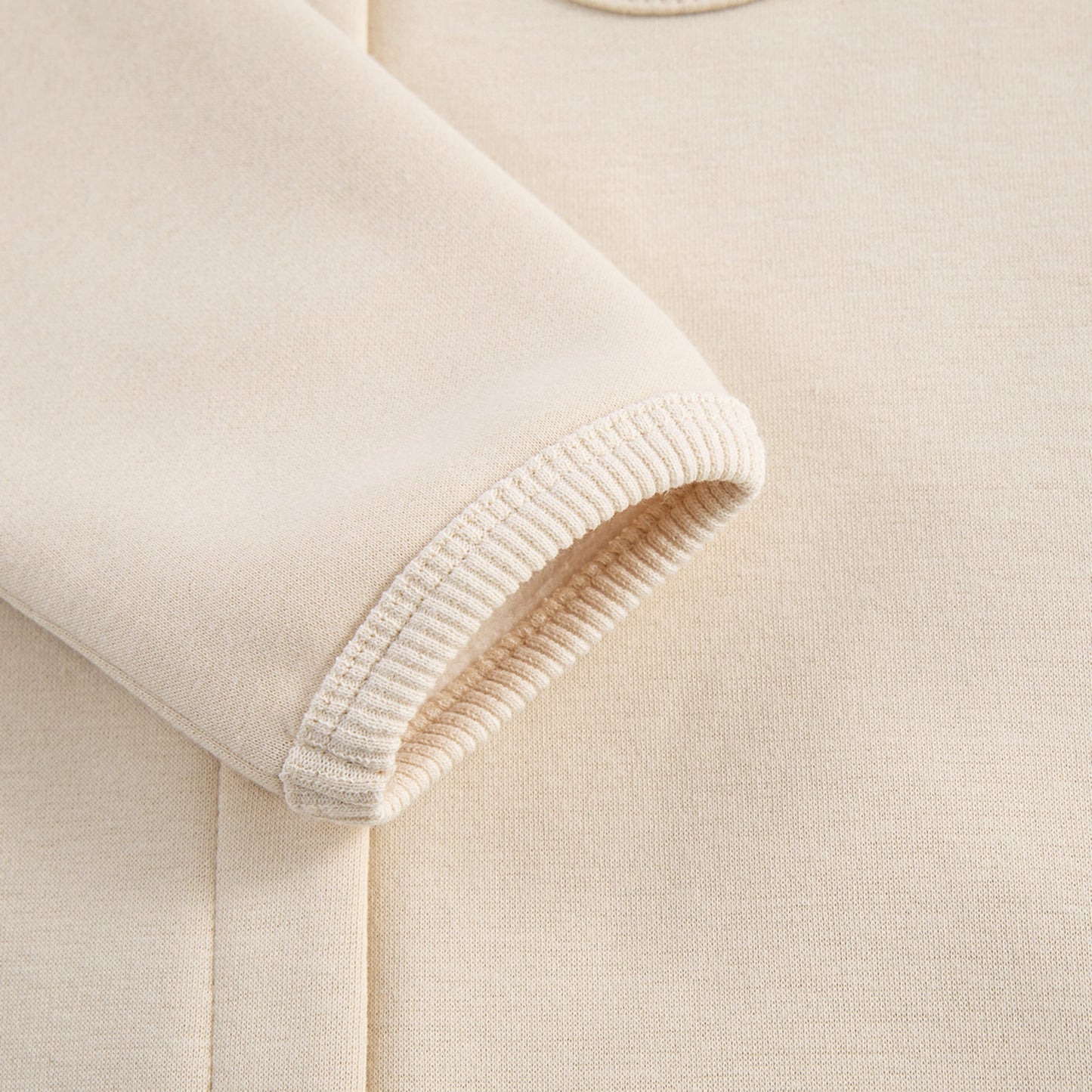 Parchment Cozy Snap Jumper