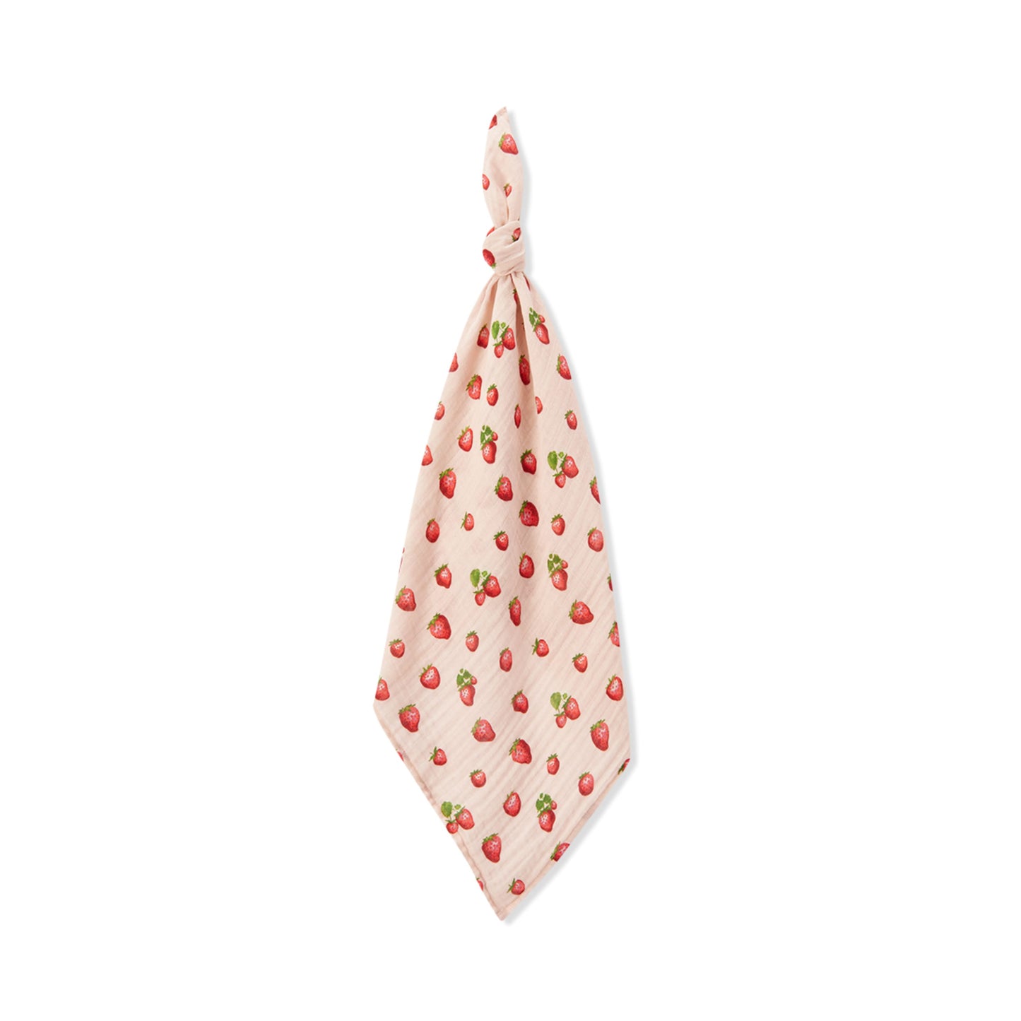 Strawberry Organic Cotton Burp Cloth