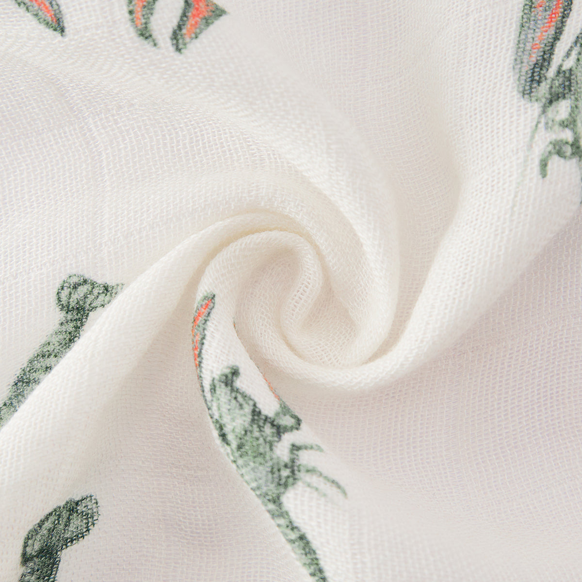 Mint Lobster Bamboo Two-Piece Burp Cloth Set