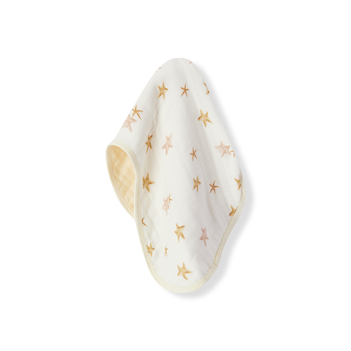 starfish dreams contour four layer burp cloth