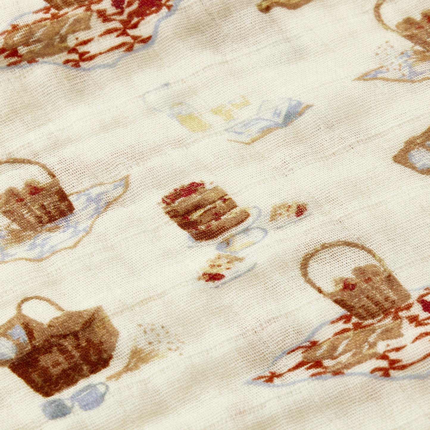 Picnic Organic Hooded Swaddle Blanket