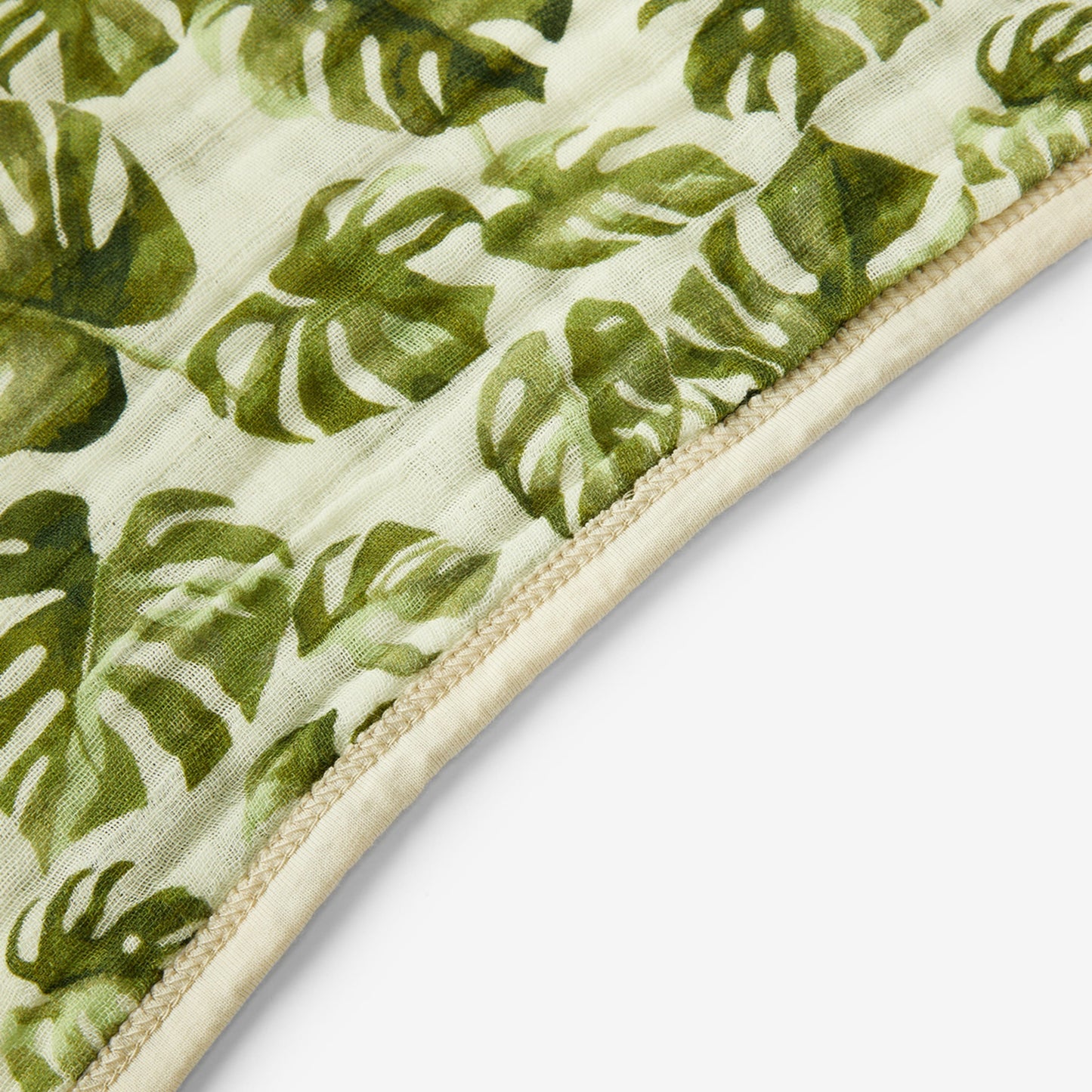 Island Leaf Organic Hooded Swaddle Blanket