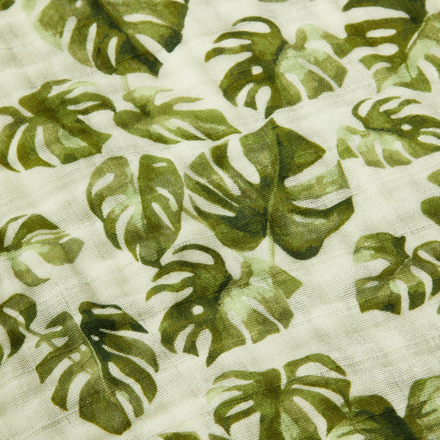 Island Leaf Organic Hooded Swaddle Blanket