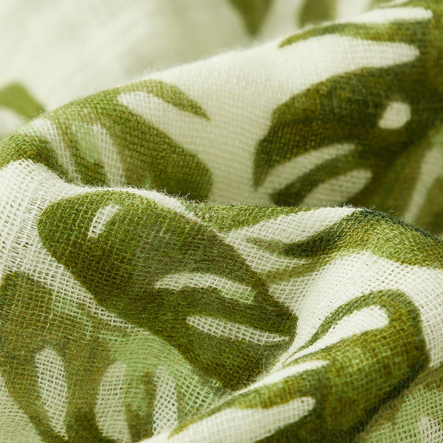Island Leaf Organic Hooded Swaddle Blanket