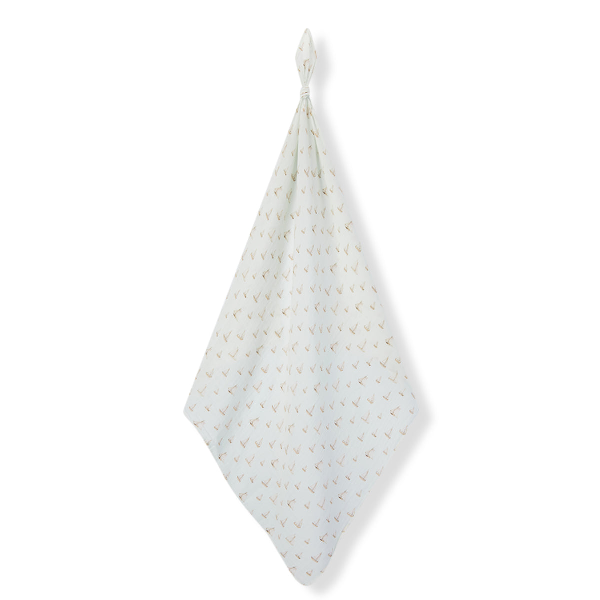 sailboat melody organic cotton swaddle