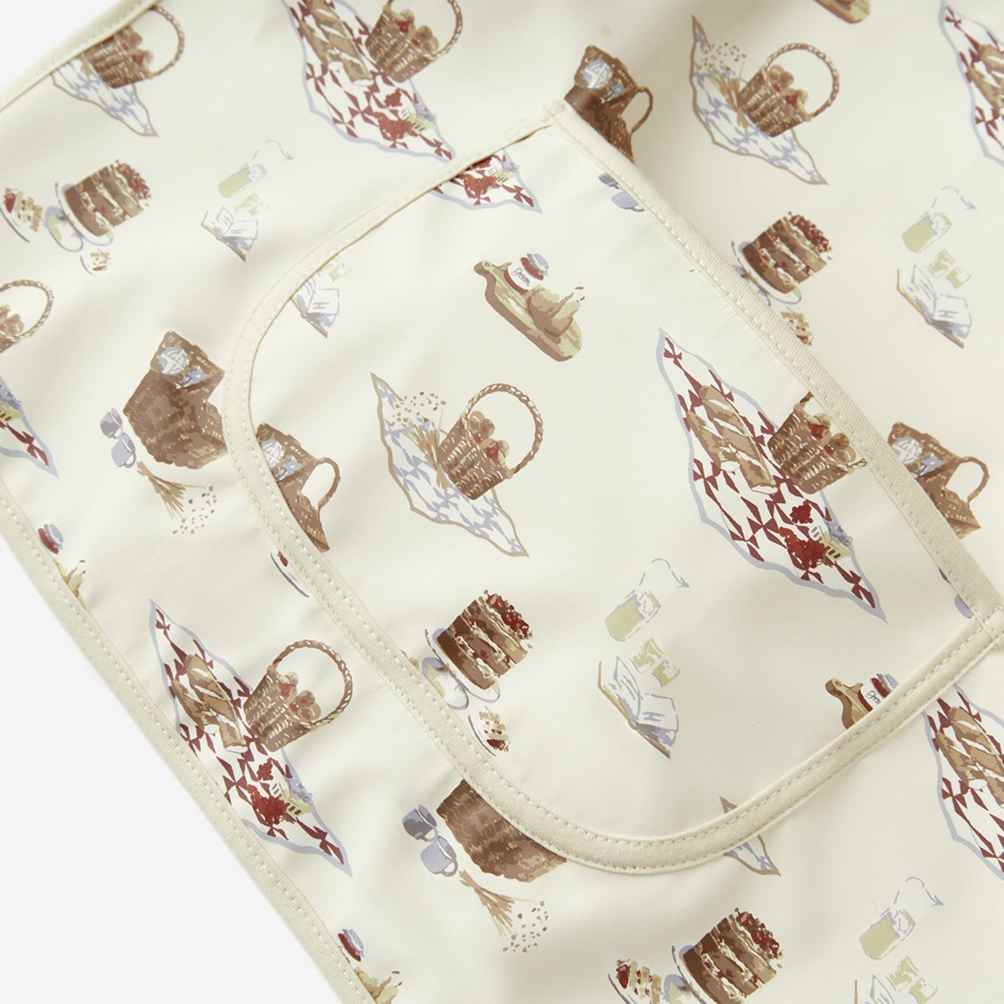 Picnic Long Sleeve Pocket Bib