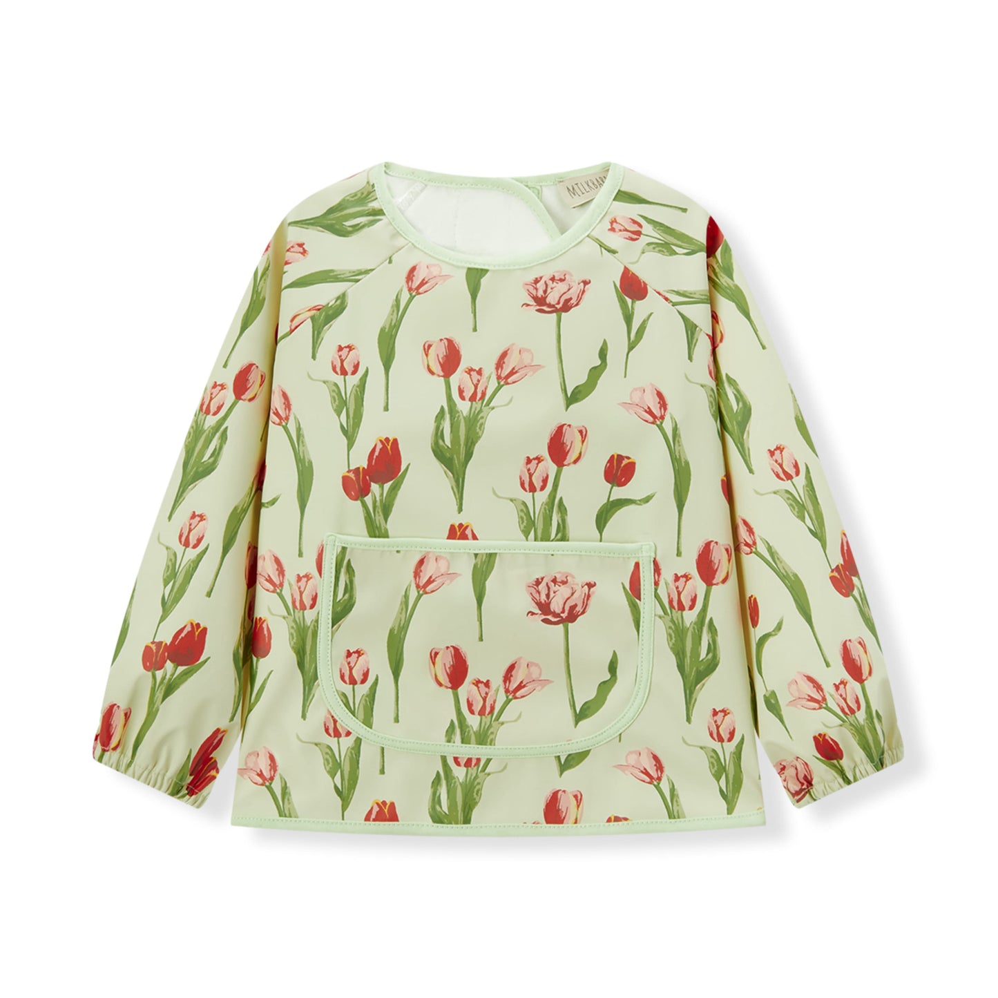 Tulip Long Sleeve Pocket Bib