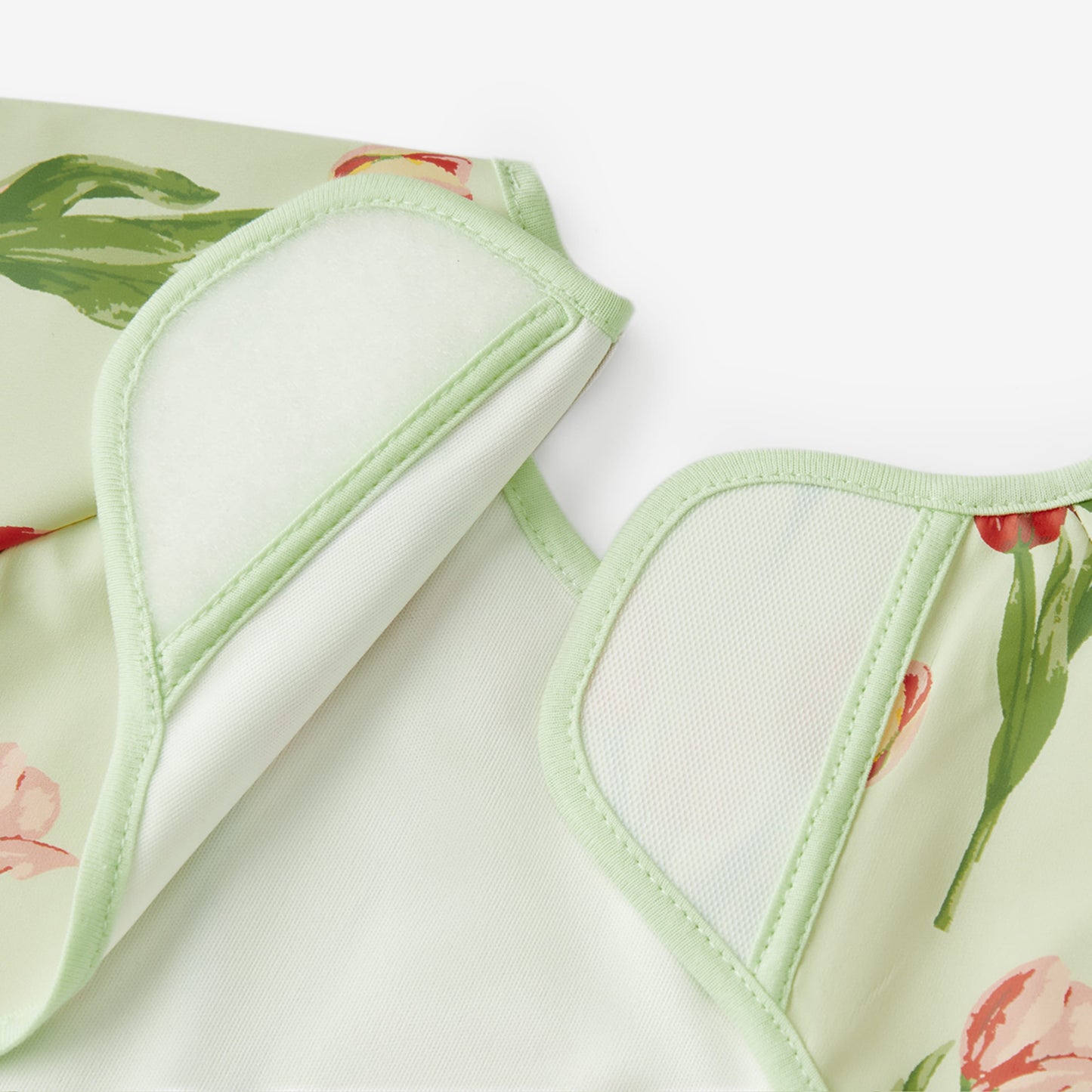 Tulip Long Sleeve Pocket Bib