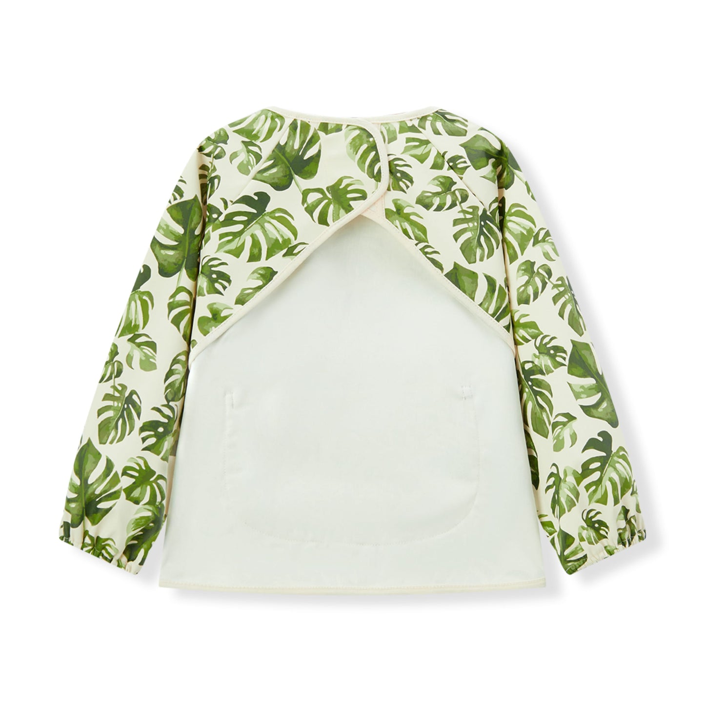 Island Leaf Long Sleeve Pocket Bib