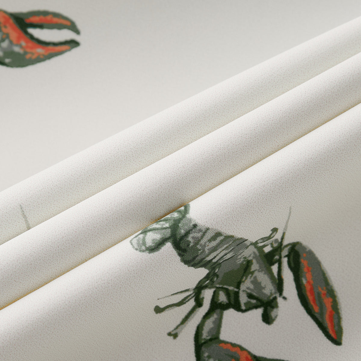 Mint Lobster Long Sleeve Pocket Bib