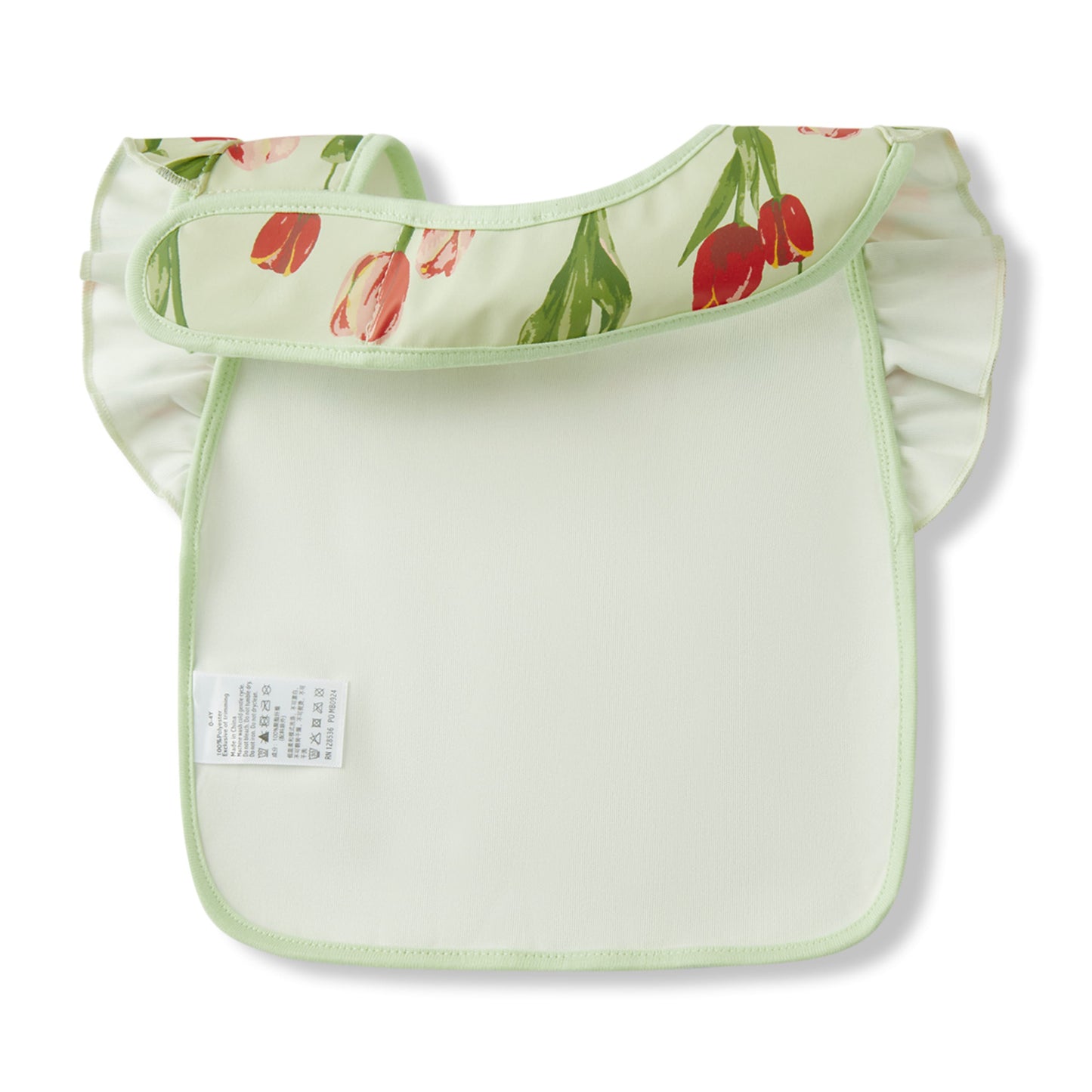 Tulip Ruffle Pocket Bib