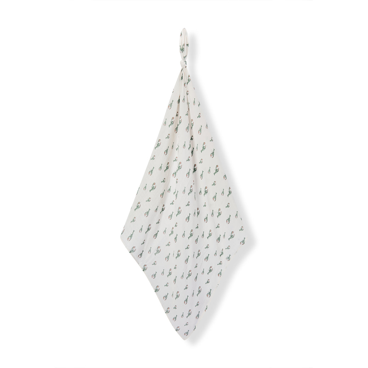 Mint Lobster Bamboo Swaddle
