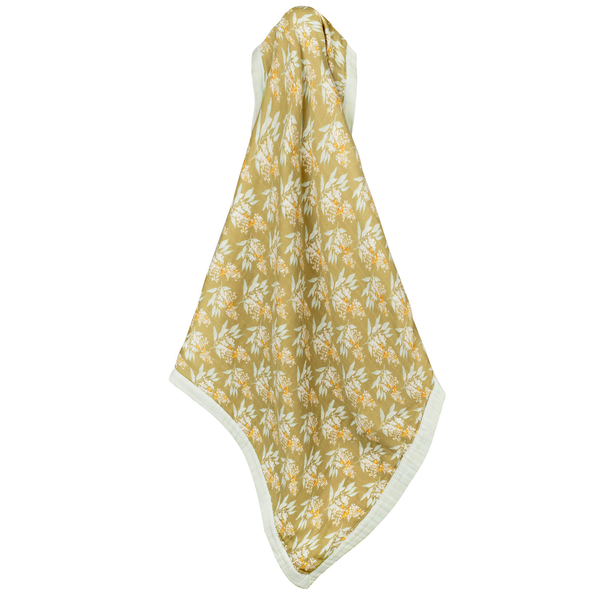64139-2 - Gold Floral Big Lovey UnFolded