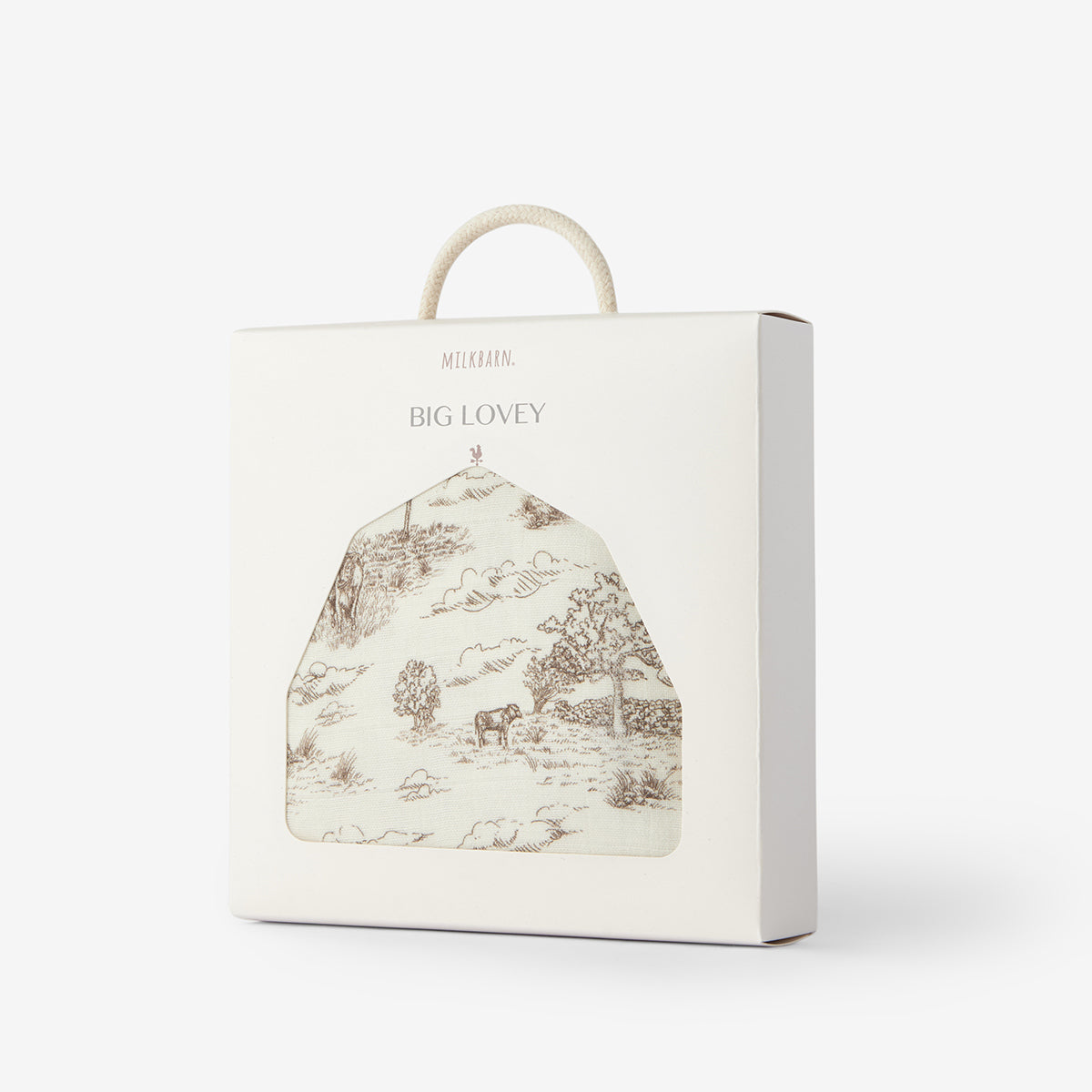 Country Toile Bamboo Big Lovey