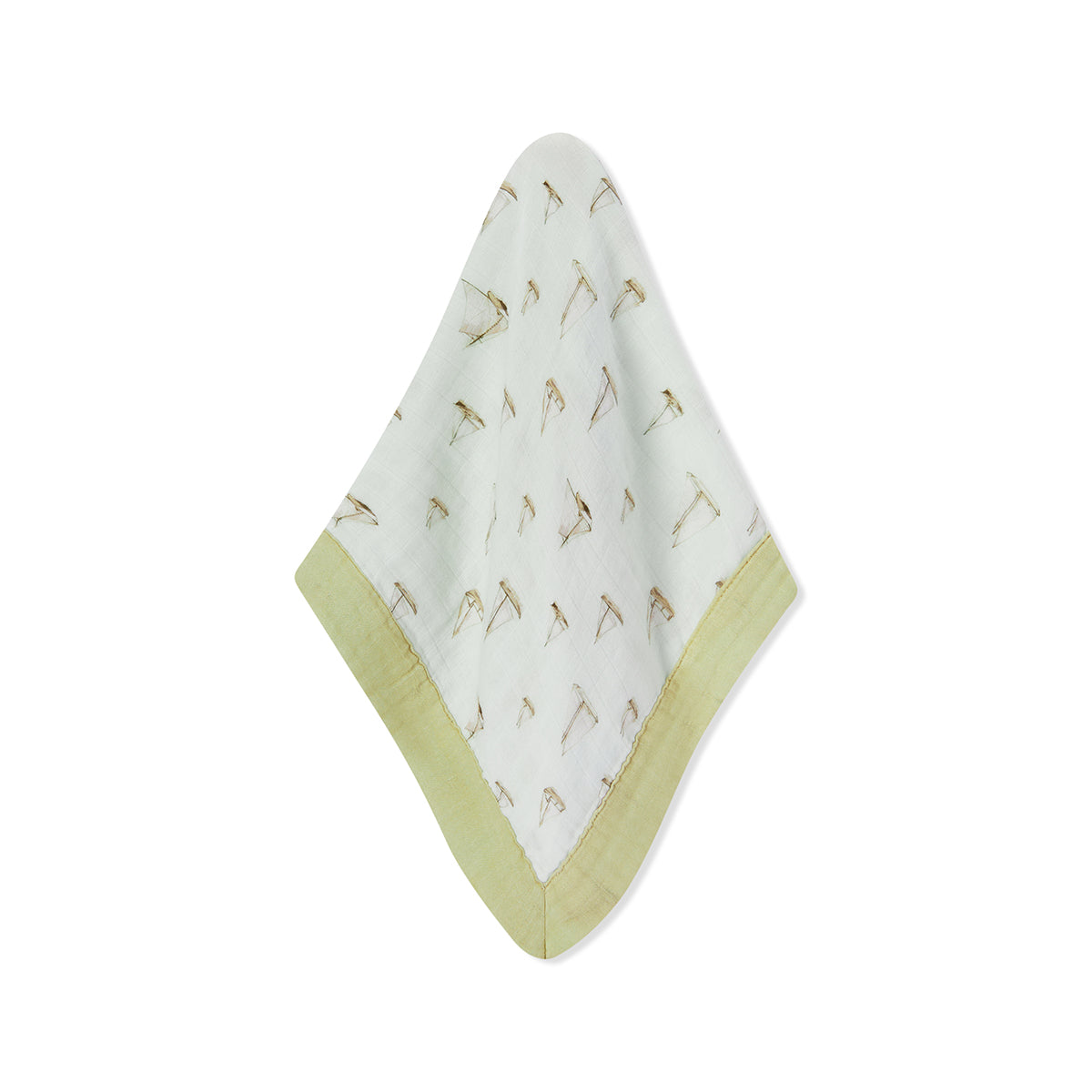 sailboat melody bamboo mini lovey