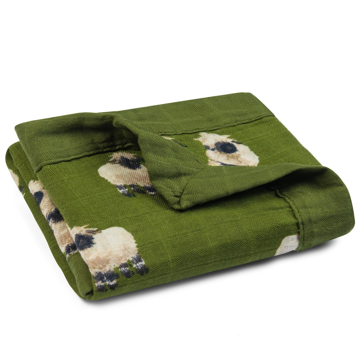 65133 – Valais Sheep Mini Lovey Blanket Folded