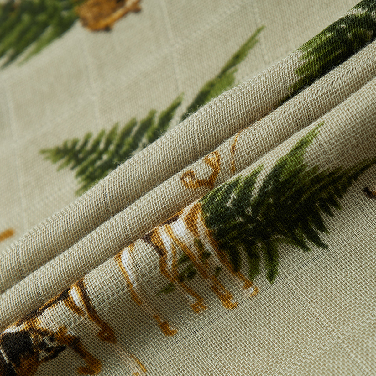 Milkbarn Kids Viscose from Bamboo Cotton Mini Lovey baby Home Blanket in Forest Party fabric View