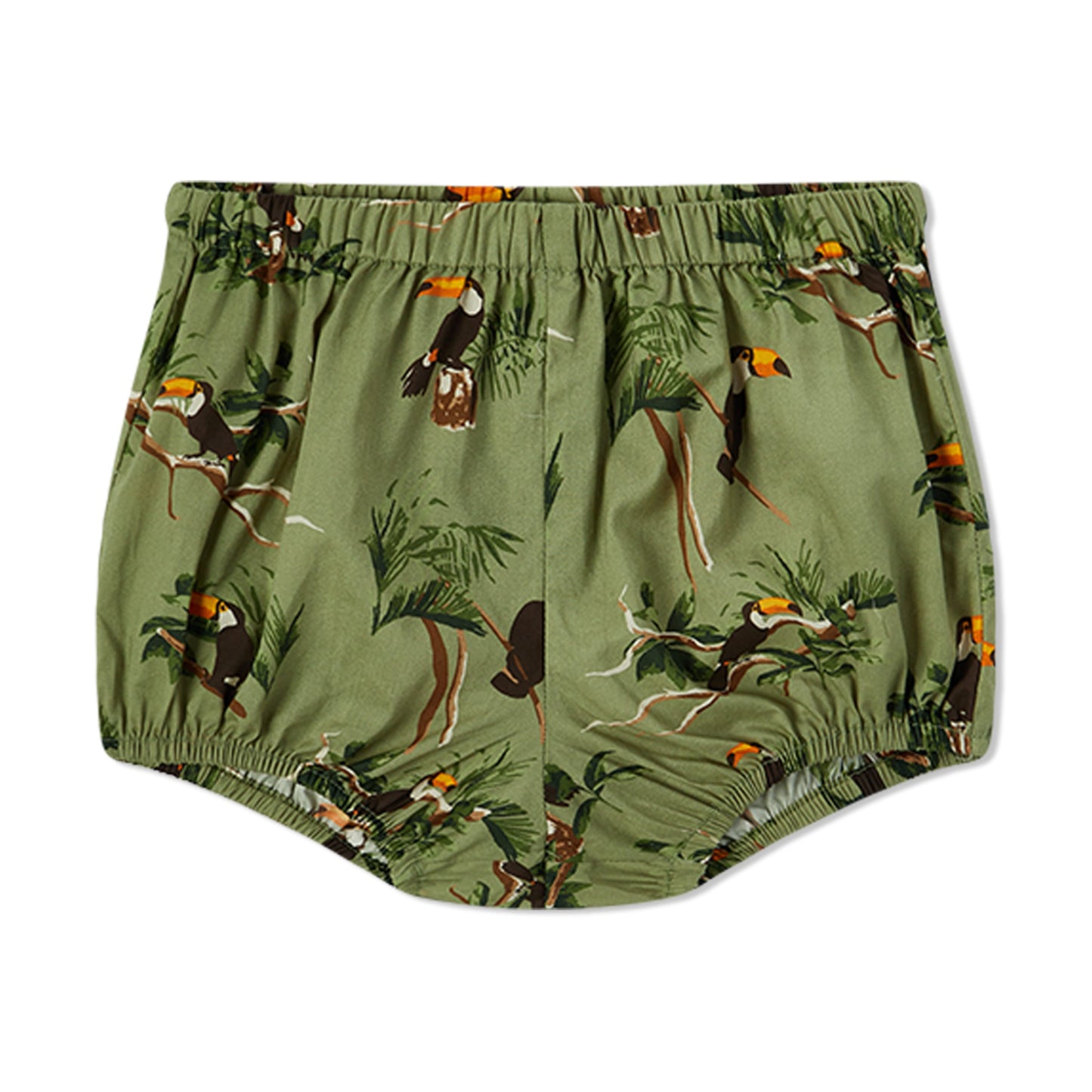 Toucan Butterfly Ruffle Dress & Bloomers
