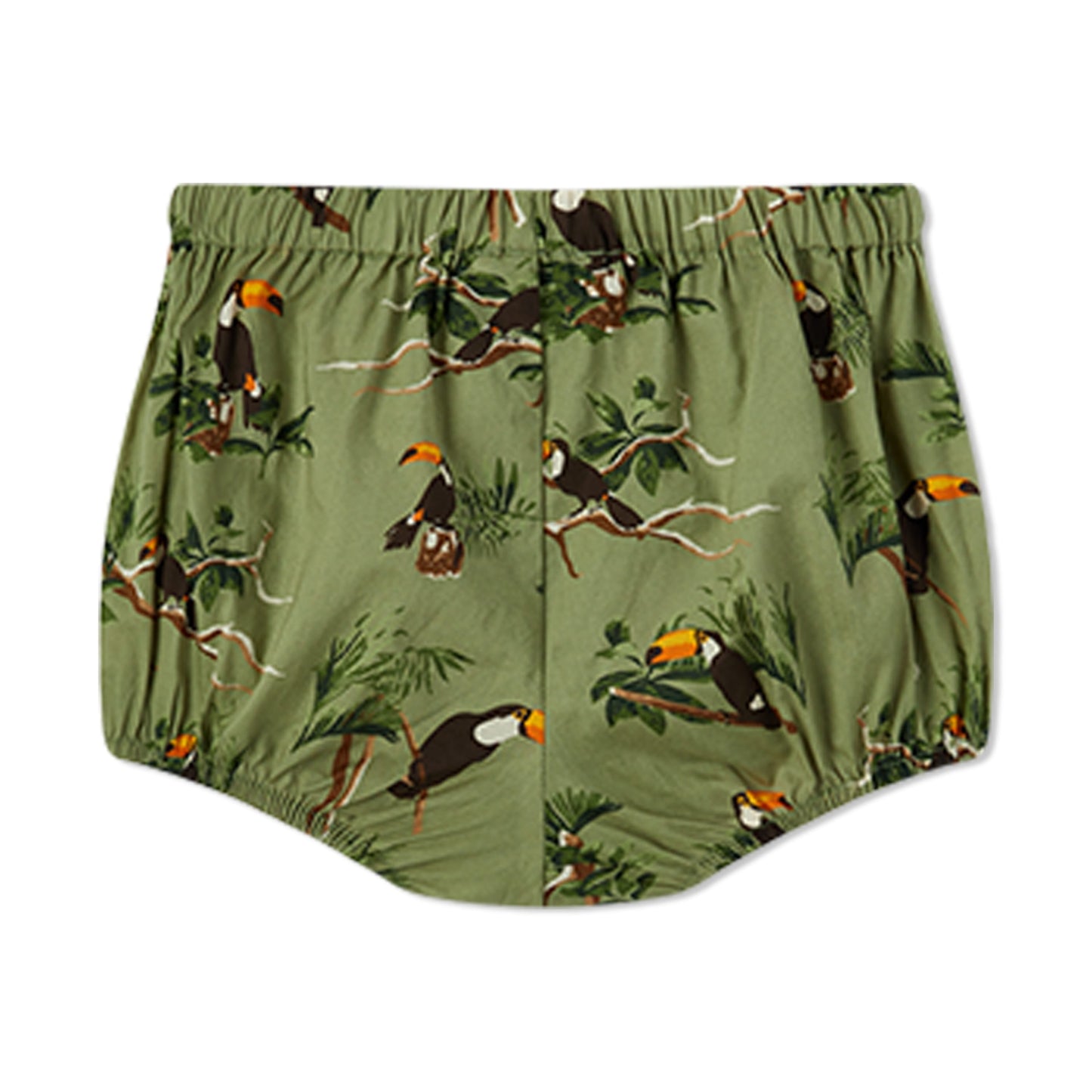 Toucan Butterfly Ruffle Dress & Bloomers