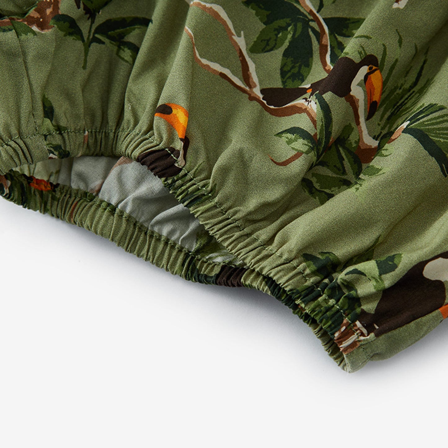 Toucan Butterfly Ruffle Dress & Bloomers