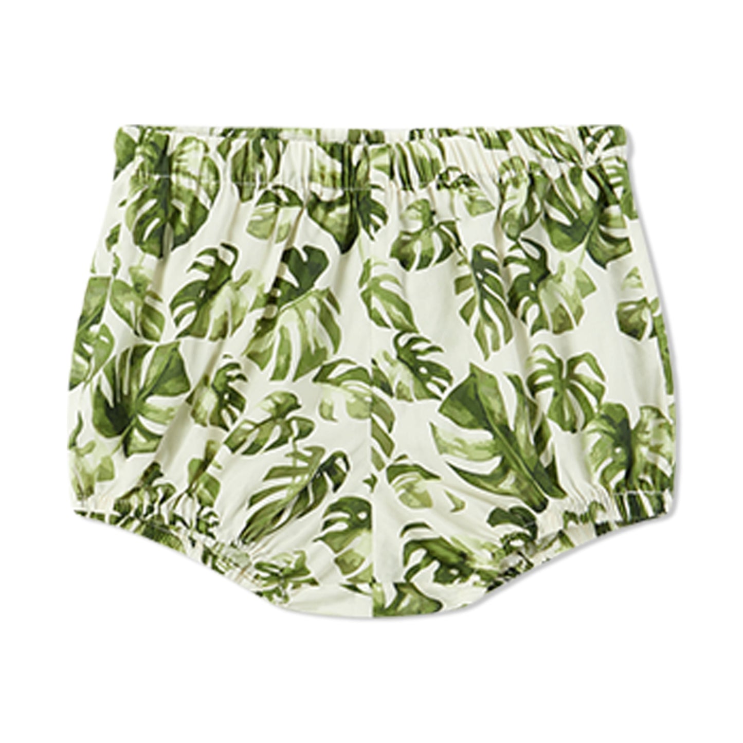Island Leaf Butterfly Ruffle Dress & Bloomers