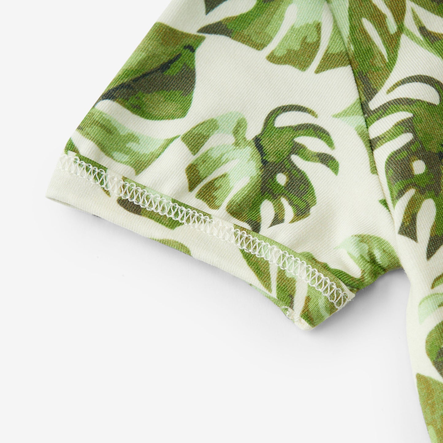 Island Leaf Cotton Stretch Shortall