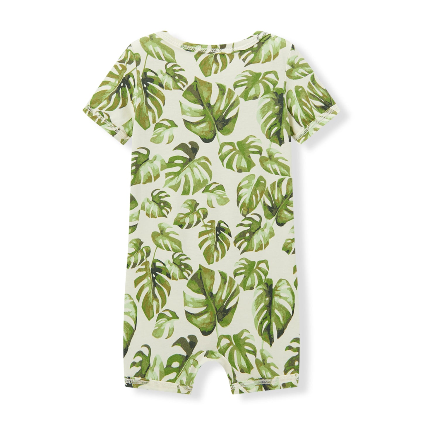 Island Leaf Cotton Stretch Shortall