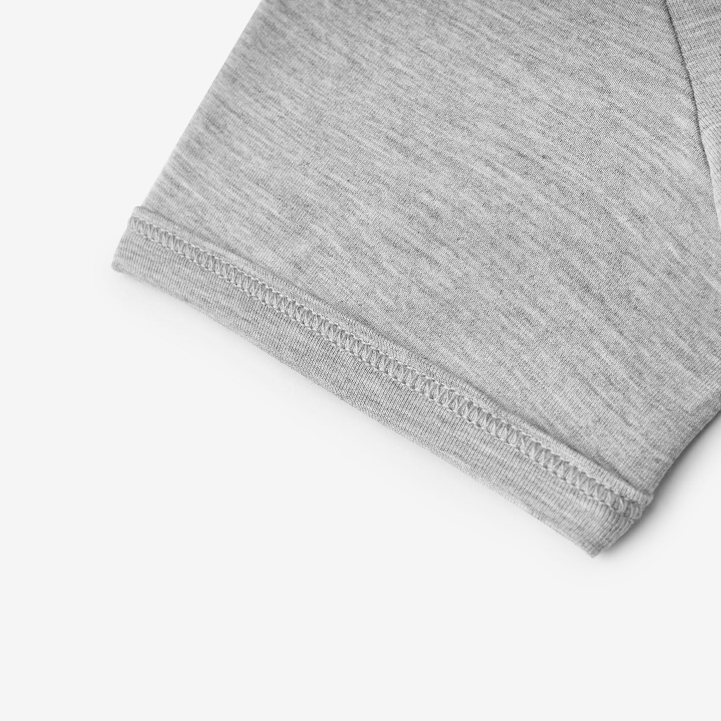 Grey Melange Luxe Solid Shortall