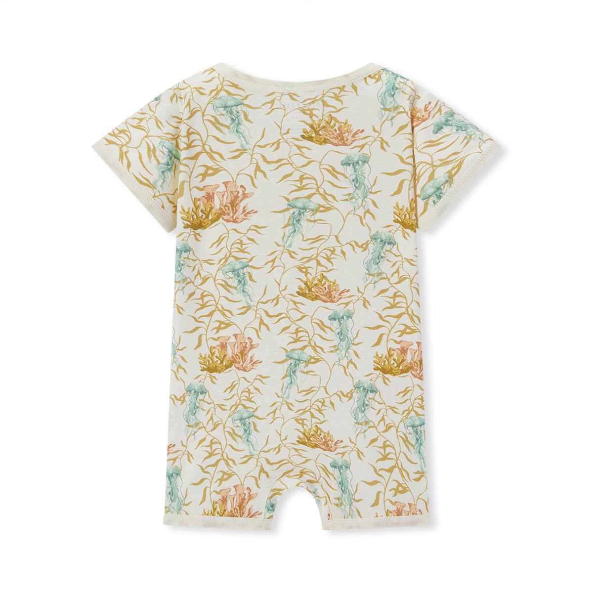 under the sea organic cotton shortall