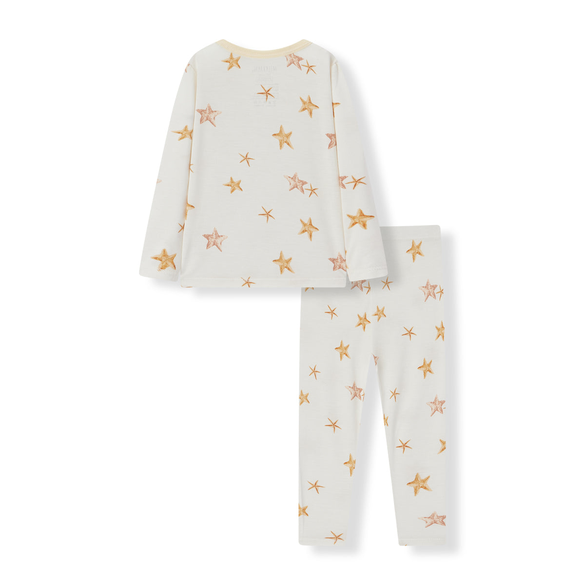 starfish dreams luxe stretch long sleeve two piece pajama set