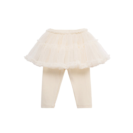 Ivory Tutu Skirt & Legging