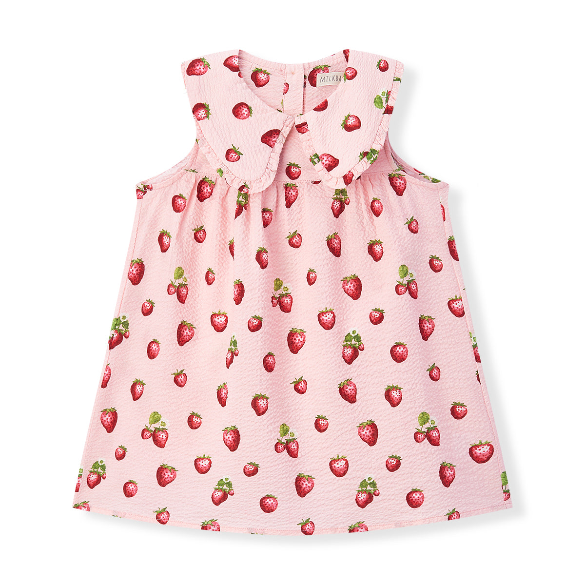 Strawberry Ruffle Collar Dress 18-24M Strawberry Ruffle Collar Dress 18-24M